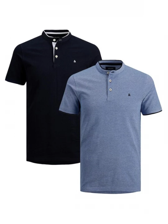 Foto van product JACK & JONES Shirt 'Paulos Mao' hemelsblauw