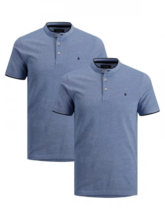 Foto van product JACK & JONES Shirt 'Paulos Mao' lichtblauw