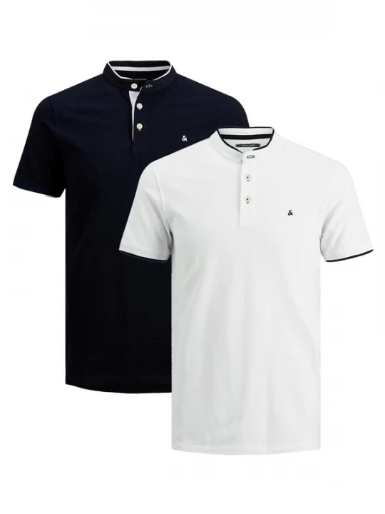 Foto van product JACK & JONES Shirt 'Paulos Mao' nachtblauw
