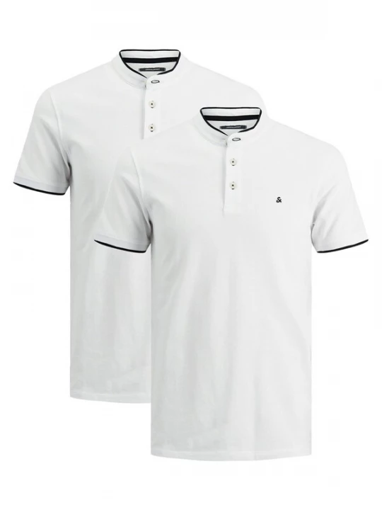 Foto van product JACK & JONES Shirt 'Paulos Mao' wit