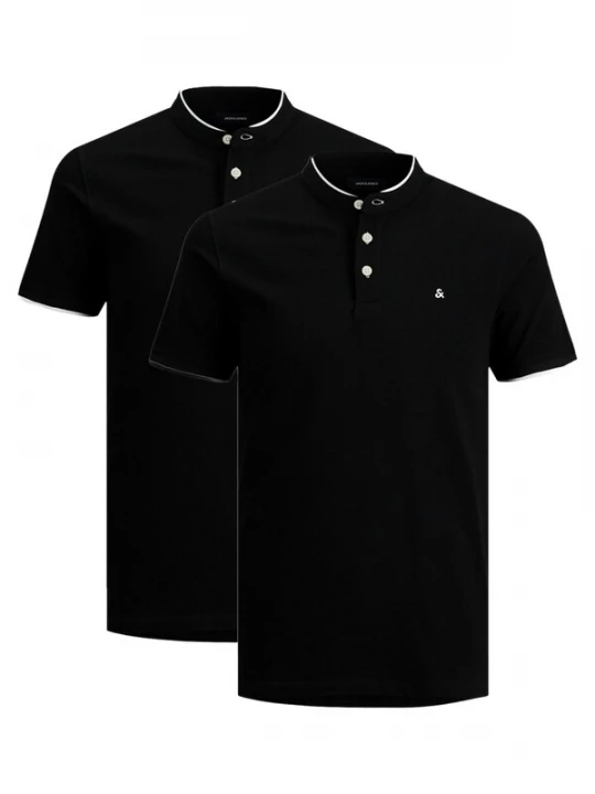 Foto van product JACK & JONES Shirt 'Paulos Mao' zwart