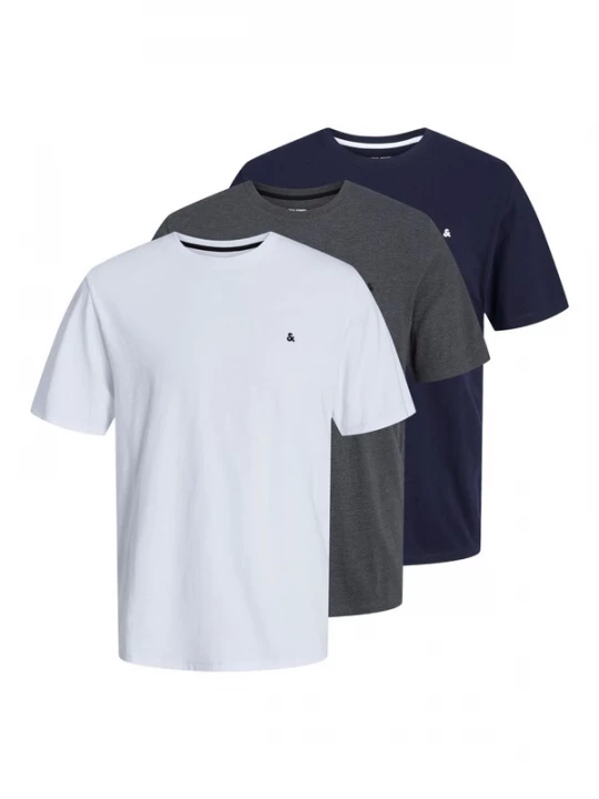 Foto van product JACK & JONES Shirt 'Paulos' marine / grafiet / wit