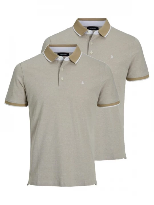 Foto van product JACK & JONES Shirt 'Paulos - Slim Fit' beige