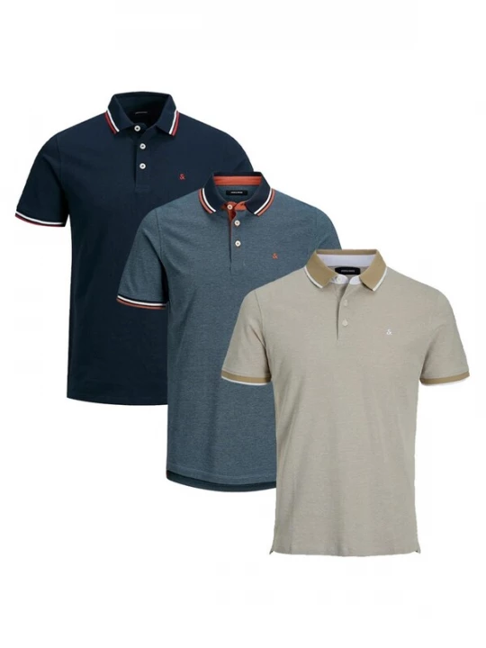 Foto van product JACK & JONES Shirt 'Paulos - Slim Fit' blauw