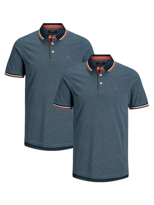 Foto van product JACK & JONES Shirt 'Paulos - Slim Fit' blauw