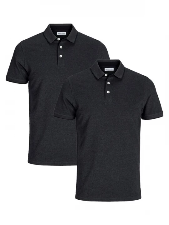 Foto van product JACK & JONES Shirt 'Paulos - Slim Fit' donkergrijs