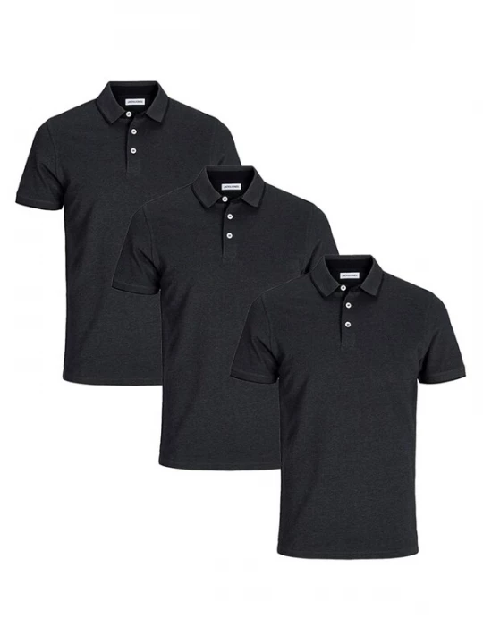Foto van product JACK & JONES Shirt 'Paulos - Slim Fit' donkergrijs