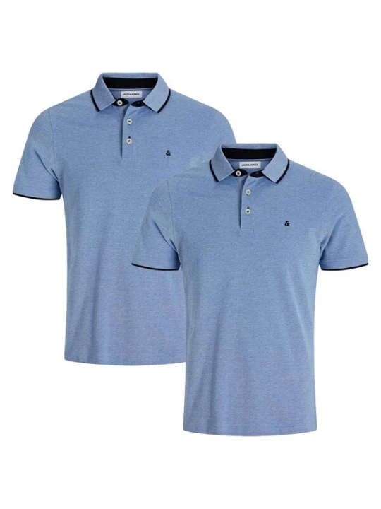 Foto van product JACK & JONES Shirt 'Paulos - Slim Fit' lichtblauw