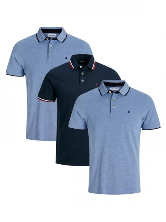 Foto van product JACK & JONES Shirt 'Paulos - Slim Fit' lichtblauw