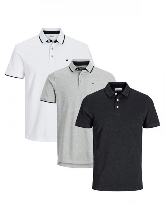 Foto van product JACK & JONES Shirt 'Paulos - Slim Fit' wit