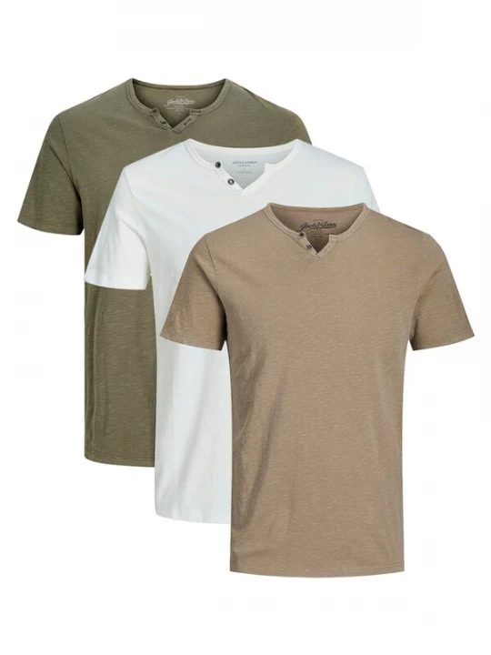 Foto van product JACK & JONES Shirt 'Split' olijfgroen