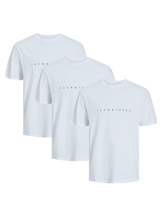 Foto van product JACK & JONES Shirt 'Star JJ' wit