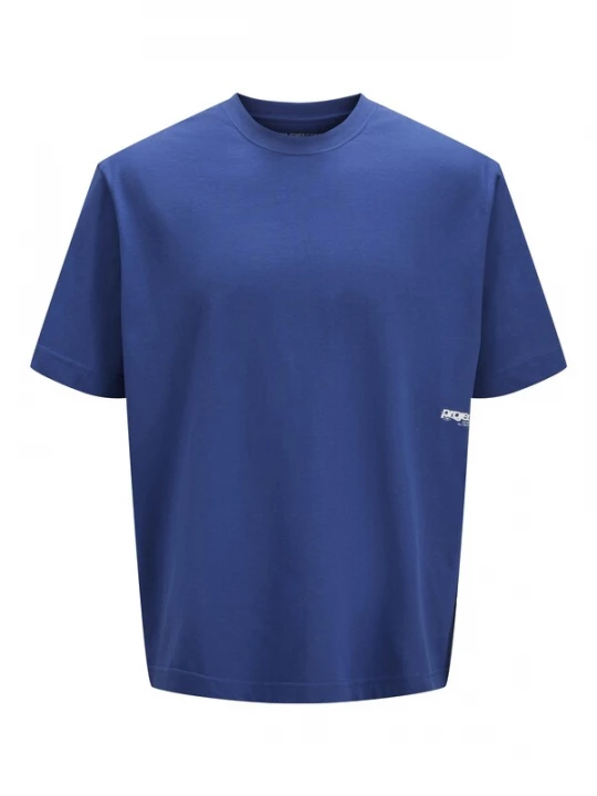 Foto van product JACK & JONES Shirt 'UNION' blauw / wit