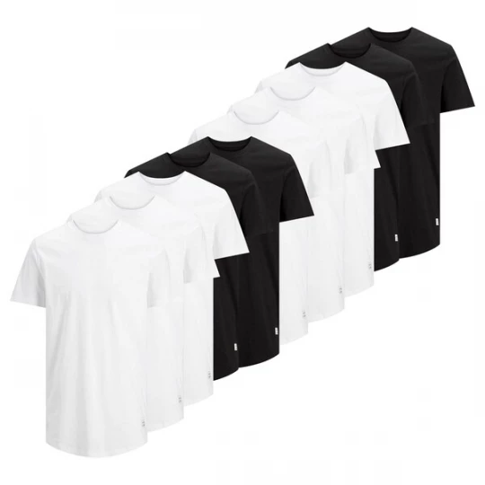 Foto van product JACK & JONES Shirt zwart / wit