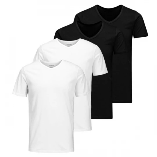 Foto van product JACK & JONES Shirt zwart / wit