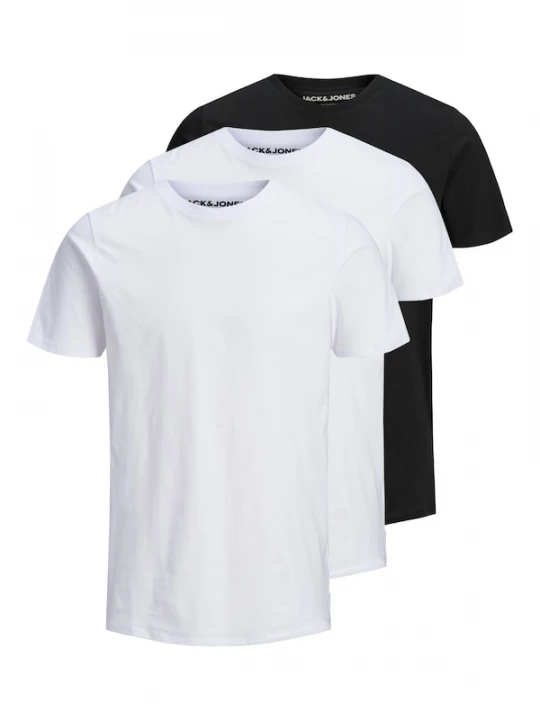 Foto van product JACK & JONES Shirt zwart / wit