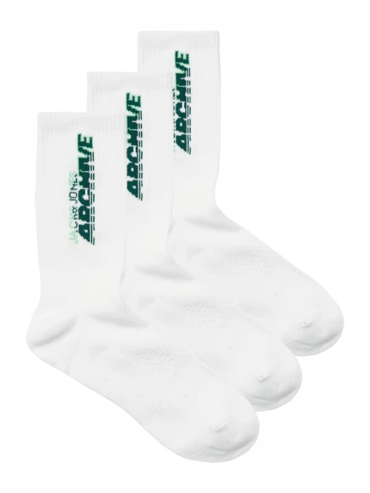 Foto van product JACK & JONES Sokken 'JACBRAT' groen / limoen / wit