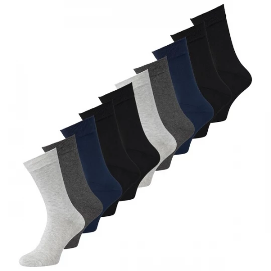 Foto van product JACK & JONES Sokken navy / antraciet / lichtgrijs / donkergrijs