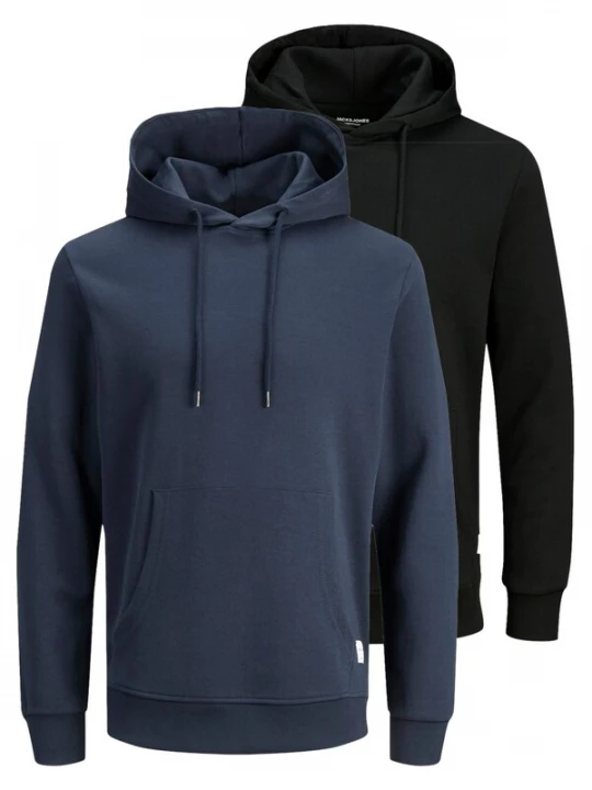 Foto van product JACK & JONES Sweatshirt 'Basic' zwart gemêleerd