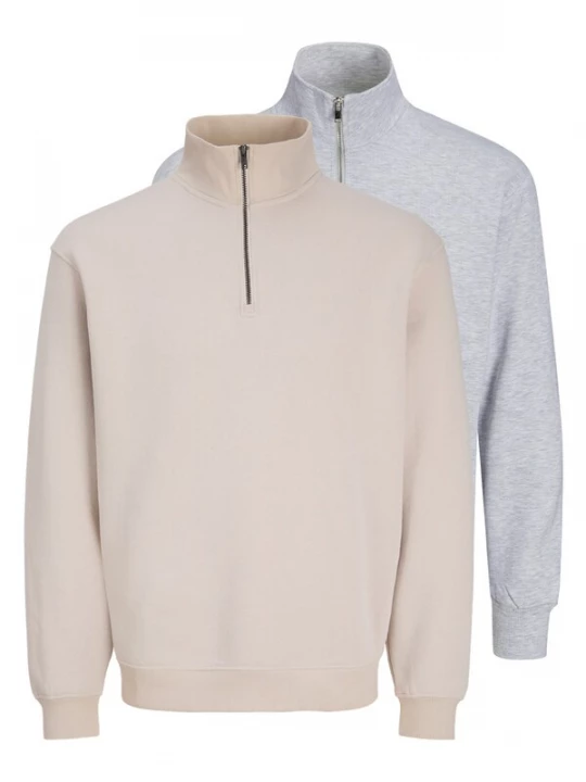 Foto van product JACK & JONES Sweatshirt 'Bradley' zilvergrijs