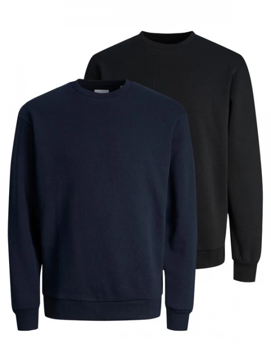 Foto van product JACK & JONES Sweatshirt 'Bradley' zwart gemêleerd