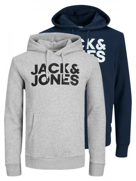 Foto van product JACK & JONES Sweatshirt 'Corp' grijs gemêleerd