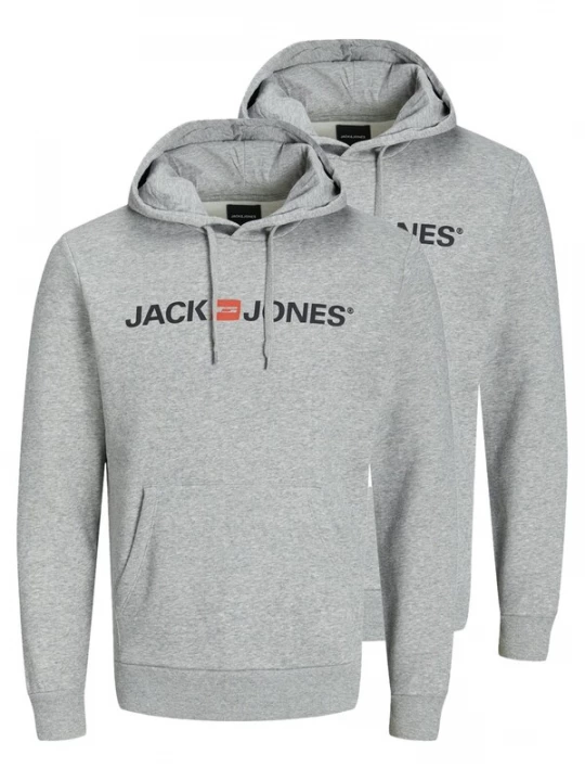 Foto van product JACK & JONES Sweatshirt 'Corp' lichtgrijs