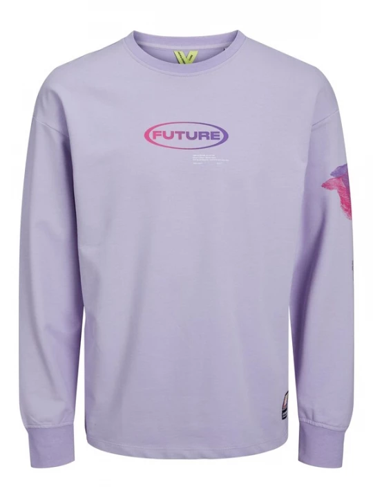 Foto van product JACK & JONES Sweatshirt 'Digital' lila / lavendel / pink