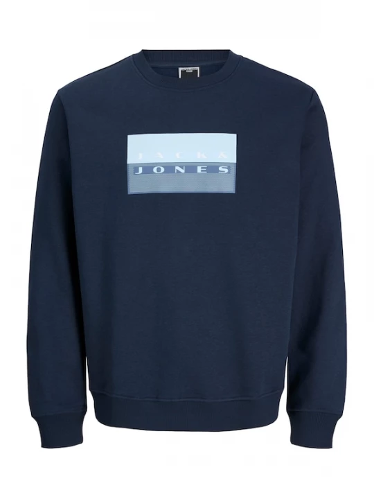 Foto van product JACK & JONES Sweatshirt 'JCOFUSION' navy / opaal / lichtblauw