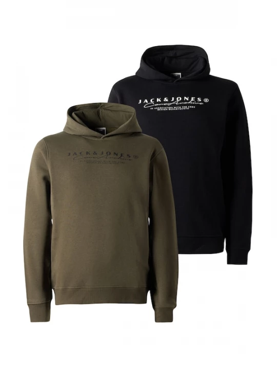 Foto van product JACK & JONES Sweatshirt 'JCOPOINT' kaki / zwart