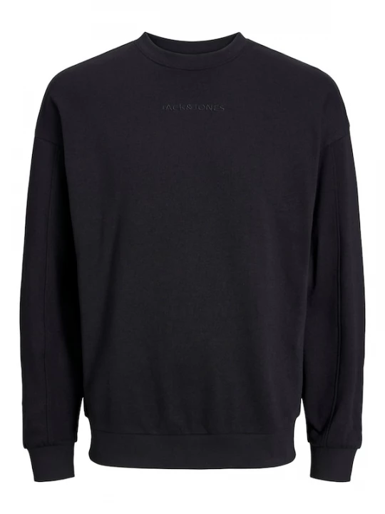 Foto van product JACK & JONES Sweatshirt 'JCOStagger' pasteelgeel / zwart / wit