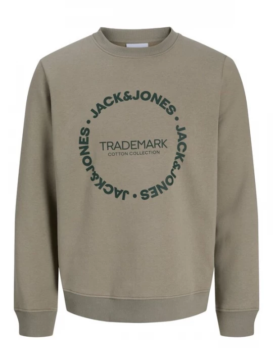 Foto van product JACK & JONES Sweatshirt 'JJBENSON' jade groen / spar