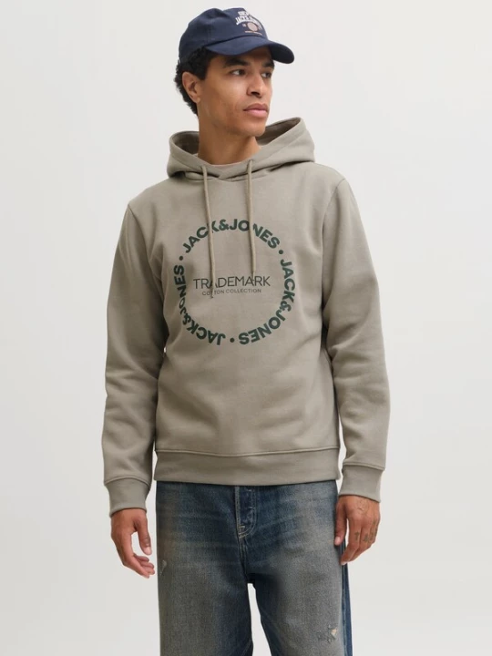 Foto van product JACK & JONES Sweatshirt 'JJBENSON' taupe / spar