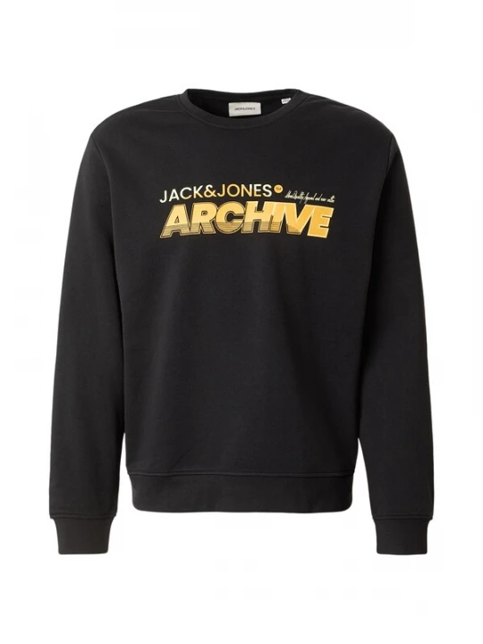 Foto van product JACK & JONES Sweatshirt 'JJBRAT' oranje / zwart