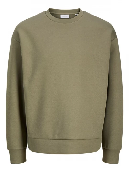 Foto van product JACK & JONES Sweatshirt 'JJEBARRON' olijfgroen