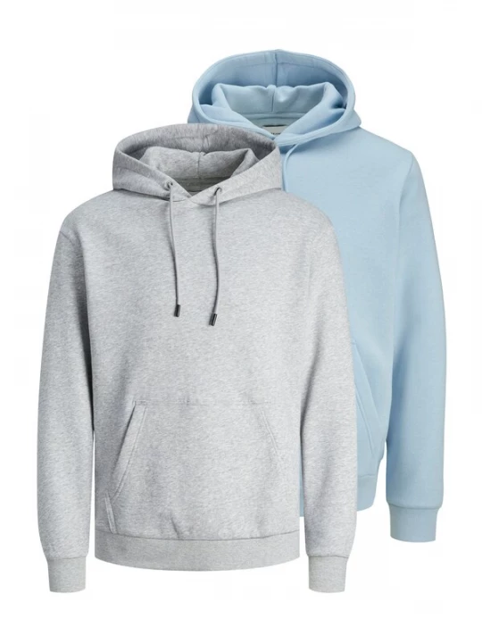 Foto van product JACK & JONES Sweatshirt 'JJEBRADLEY' lichtblauw / grijs