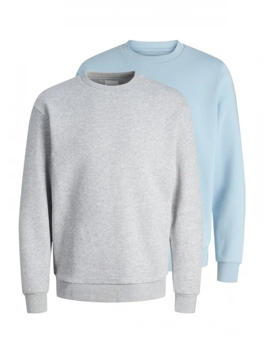 Foto van product JACK & JONES Sweatshirt 'JJEBRADLEY' lichtblauw / grijs gemêleerd