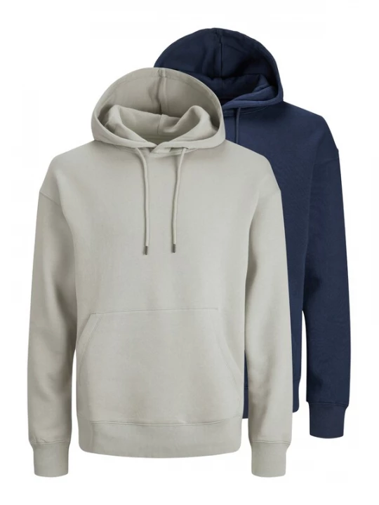 Foto van product JACK & JONES Sweatshirt 'JJEBRADLEY' navy / lichtgrijs
