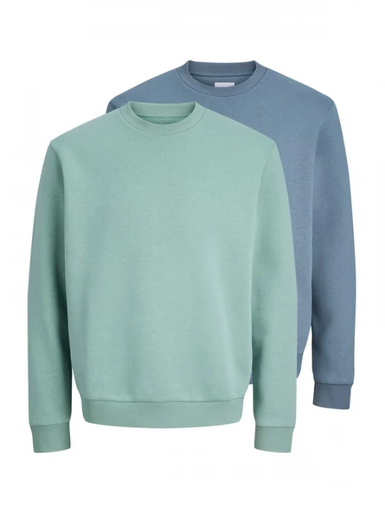 Foto van product JACK & JONES Sweatshirt 'JJEBRADLEY' opaal / mintgroen