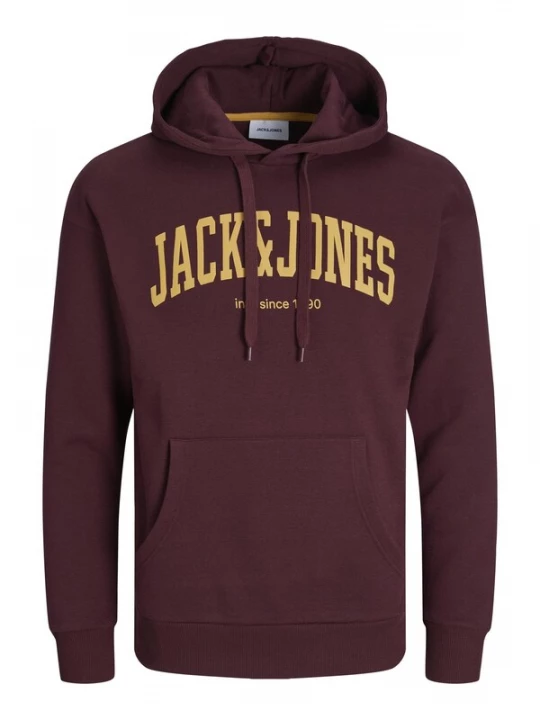 Foto van product JACK & JONES Sweatshirt 'JJEJosh' curry / wijnrood