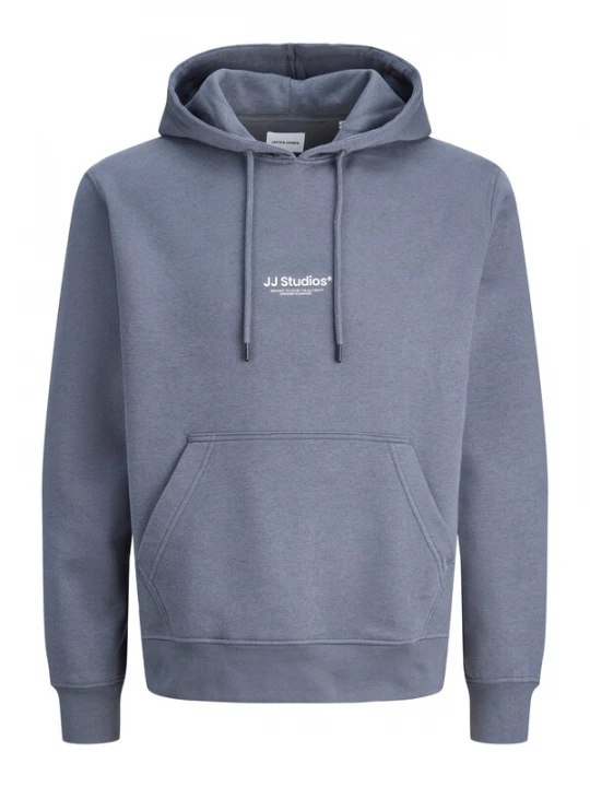 Foto van product JACK & JONES Sweatshirt 'JJESOHO' basaltgrijs / wit