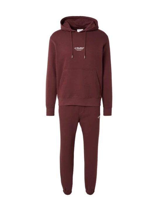 Foto van product JACK & JONES Sweatshirt 'JJESOHO' bruin / wit