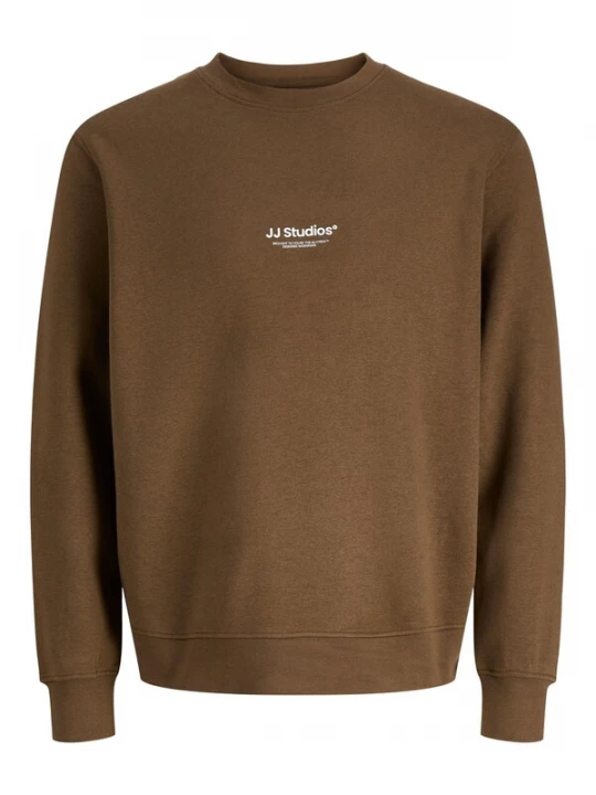 Foto van product JACK & JONES Sweatshirt 'JJESoho' karamel / wit