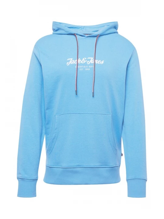 Foto van product JACK & JONES Sweatshirt 'JJHenry' hemelsblauw / wit
