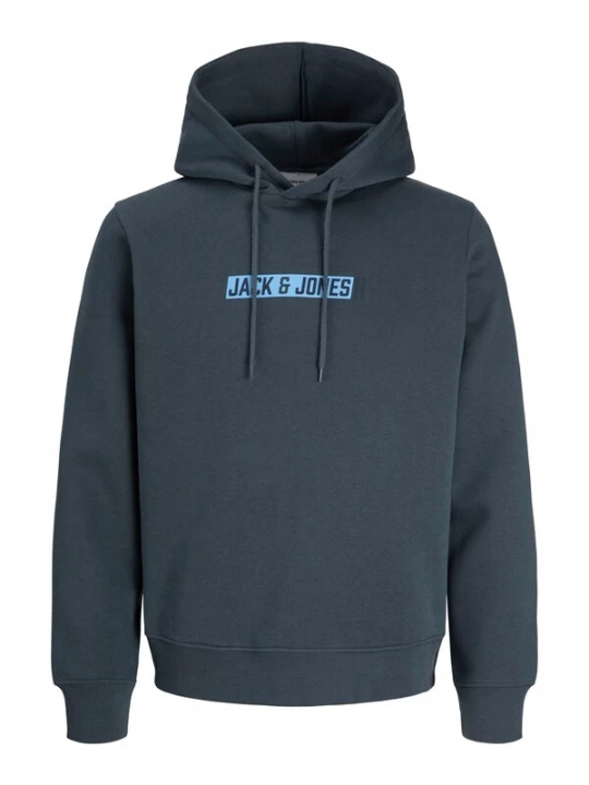Foto van product JACK & JONES Sweatshirt 'JJMUNK' azuur / donkergrijs