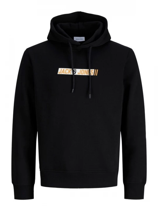 Foto van product JACK & JONES Sweatshirt 'JJMUNK' oranje / zwart / wit
