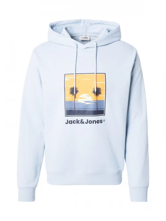 Foto van product JACK & JONES Sweatshirt 'JJPERRY' marine / hemelsblauw / goudgeel