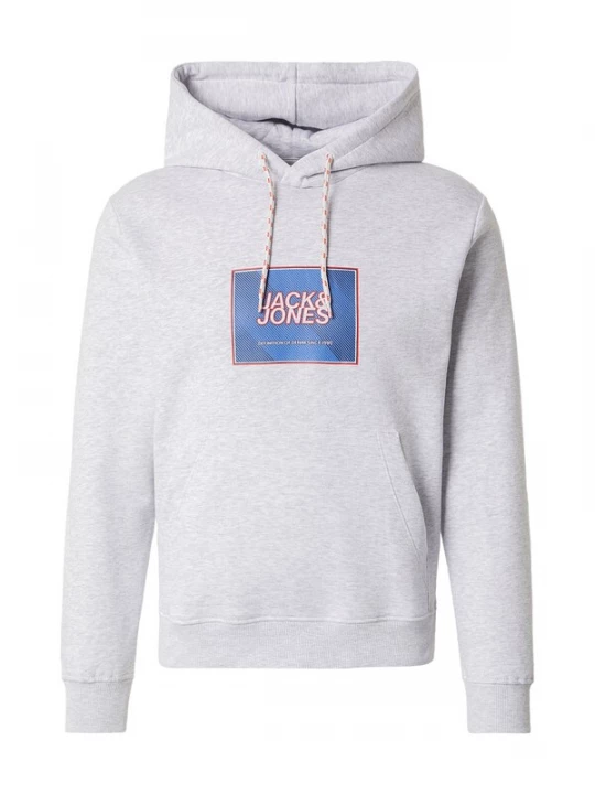 Foto van product JACK & JONES Sweatshirt 'JJRAIN' navy / cranberry / wit / wit gemêleerd