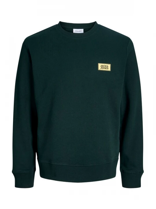 Foto van product JACK & JONES Sweatshirt 'JJRush' lichtgeel / donkergroen