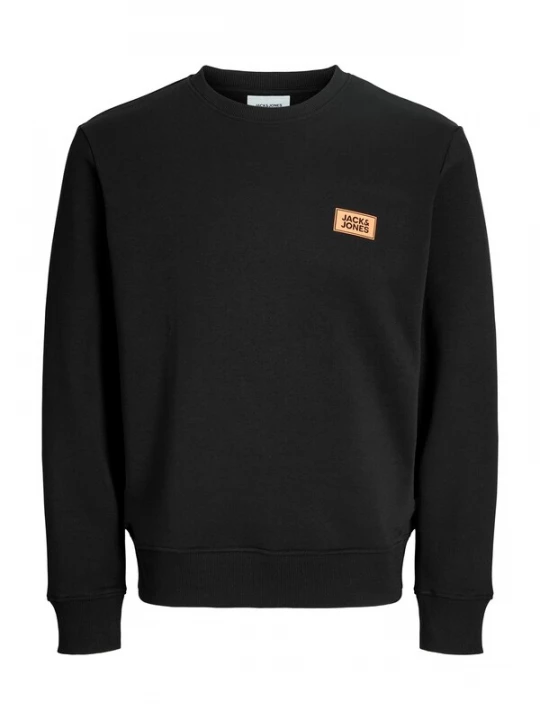 Foto van product JACK & JONES Sweatshirt 'JJRush' lichtoranje / zwart